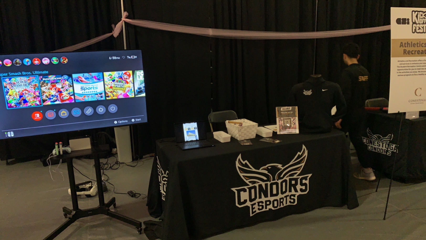 Kick Off Fest Booth